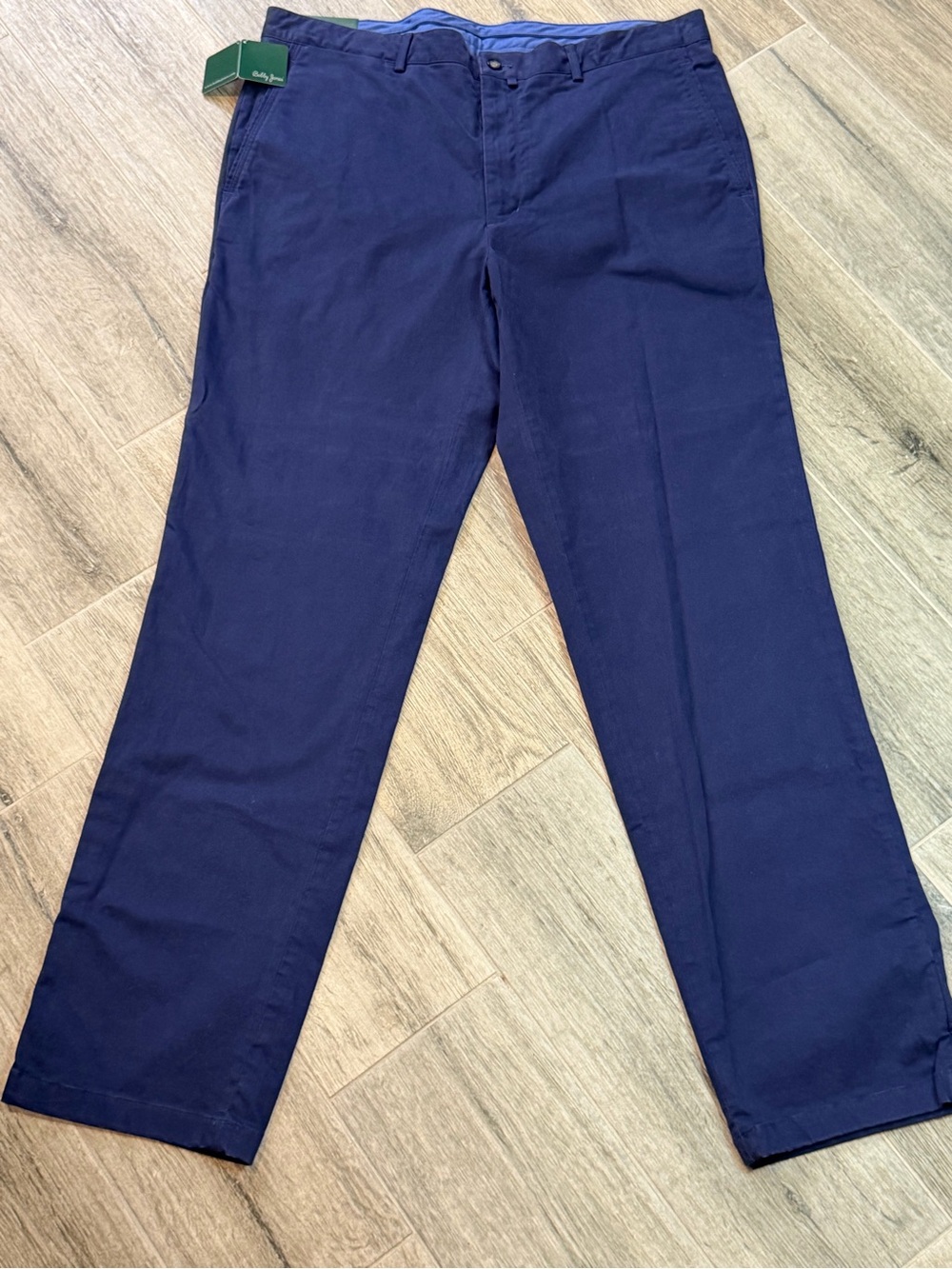 Bobby Jones Dress Pants Blue Size 38 X 34 NWT Casual Golf Cotton